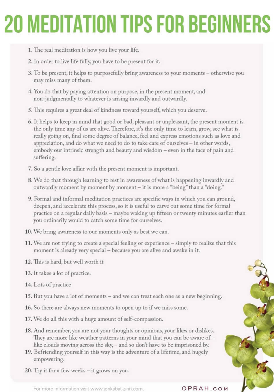 Free ‘Mindfulness For Beginners’ Guides & Journal - 20 Meditation Tips for Beginners