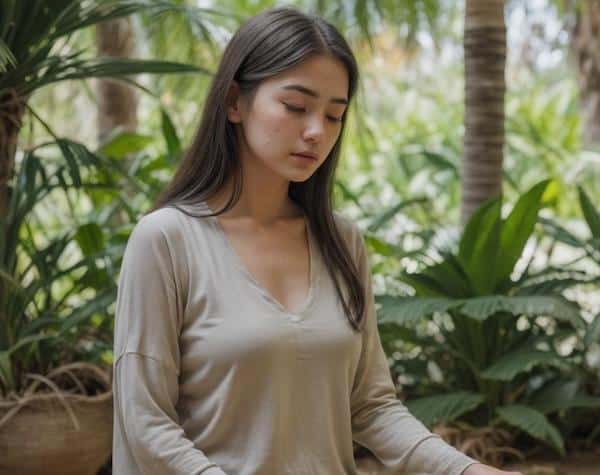 100 Affirmations for Anxiety: Finding Peace and Serenity — Anxiety Affirmations Woman In The Forest