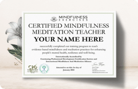 Mindfulness Teacher Certification Program