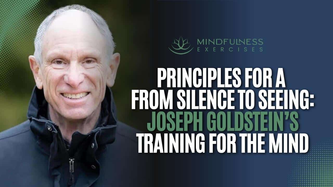 230 Script From Silence To Seeing: Joseph Goldstein’s Training For The Mind