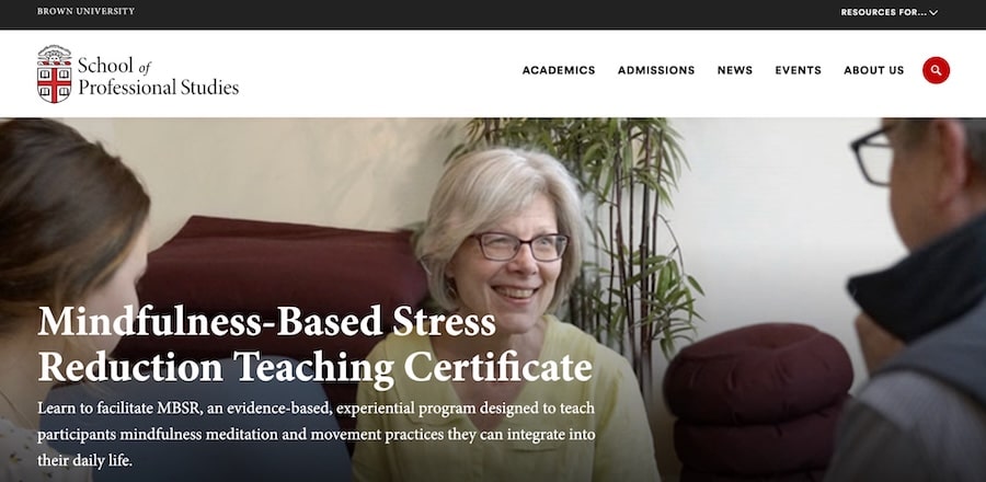 Mindfulness-Based Stress Reduction Teaching Certificate - Brown University 10 Best Mindfulness Certification Programs (Expert-Selected) β Mindfulness Based Stress Reduction Teaching Certificate Brown University